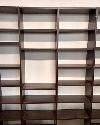 Libreria rovere moro o wengè modulabile