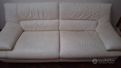 Coppia divani pelle Chateau d'Ax
