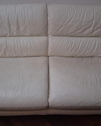 Coppia divani pelle Chateau d'Ax