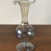 Vaso Monofiore Vintage in Vetro Soffiato