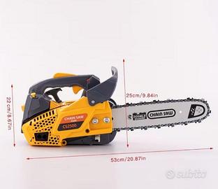 Motosega Potatura CS2500 25cc NUOVA con Accessori