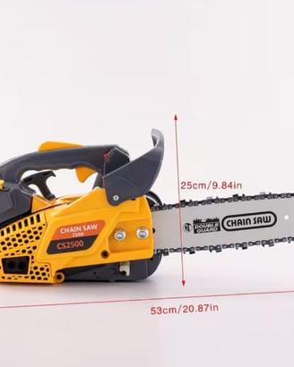 Motosega Potatura CS2500 25cc NUOVA con Accessori