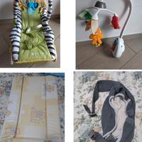 sdraietta - carion per culla - marsupio bambino