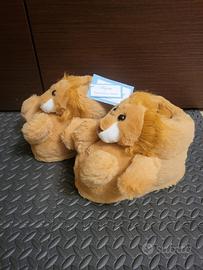 Pantofole leone artigianali