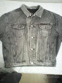 Giubbotto in jeans grigio