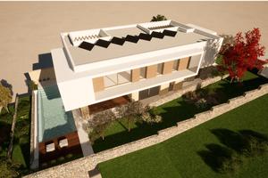 Terreno edificabile con progetto villa schiera