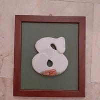 Quadretto con iniziale S