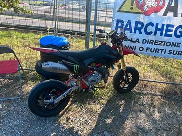 pit bike autocostruita 160