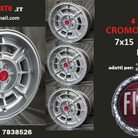 Cerchi cromodora cd68 7x15 et0 Fiat TUV fiat