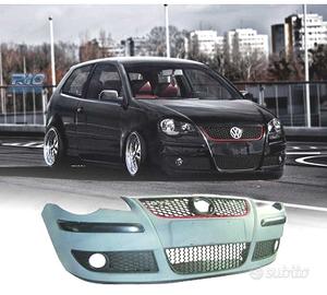 PARAURTI ANTERIORE VOLKSWAGEN VW POLO 05-09 LOOK G