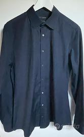Camicia Gucci Slim uomo blu e originale taglia 41