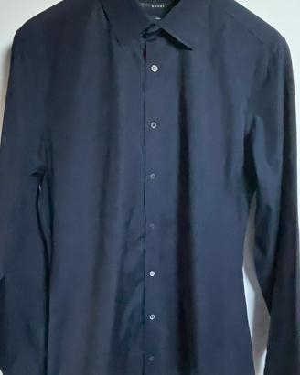 Camicia Gucci Slim uomo blu e originale taglia 41
