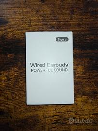 2 Auricolari USB-C - NUOVI