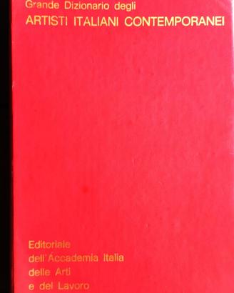 Volume “Grande dizionario degli artisti Italiani
