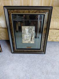 Quadro vintage argento
