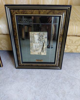 Quadro vintage argento