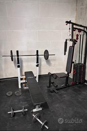 Multifunzione e panca piana