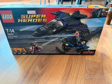 LEGO Marvel 76047 Black Panther Pursuit nuovo