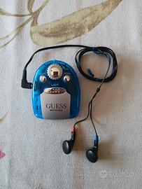 Radio Guess FM Portatile con luce integrata+Cuffie