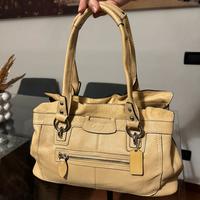 Borsa Coach  beige