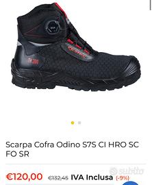 Scarpe da lavoro invernali Cofra