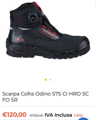 Scarpe da lavoro invernali Cofra