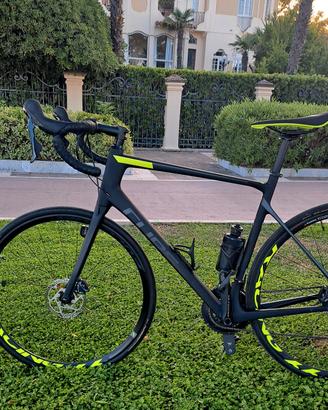 Bici da corsa Cube carbon Disk Attain GTC TG 58