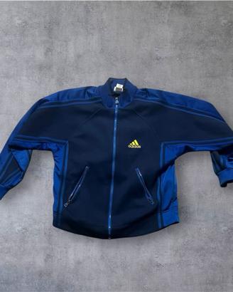 Vintage Adidas jacket blue 90S