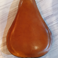 Sella Bassa Marrone Cuoio Moto Bobber - Custom