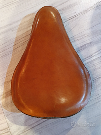 Sella Bassa Marrone Cuoio Moto Bobber - Custom