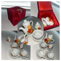 Mini Servizio da tè in Porcellana con Orsetti