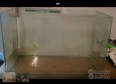 acquario completo 65 litri