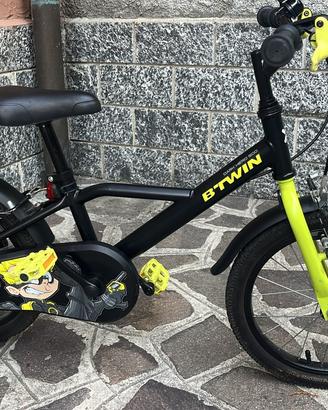 Bici bambino 16 pollici 4-6anni