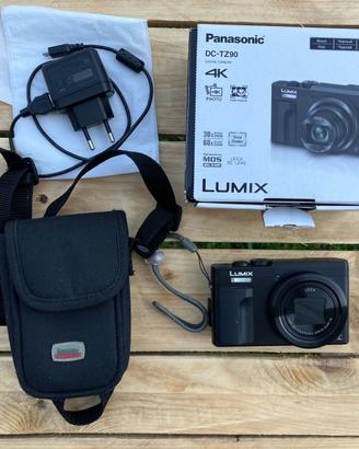 Panasonic Lumix DC-TZ90 4K Leica 30x EVF + scatola
