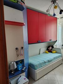 Armadio a ponte senza letto