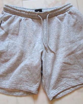 Pantaloncini grigi sportivi HM palestra alleamento