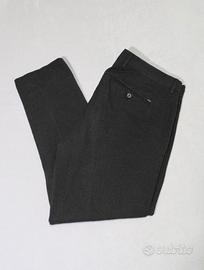 Pantalone Liu Jo uomo in lana grigio scuro IT50