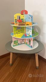 Tavolo Mutable con sedia casa bambole mobili