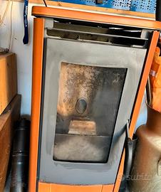 Stufa in ceramica a pellet Thermorossi 