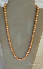 collana  perle vintage 