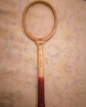 Raquette De Tennis Vintage MAXIMA Marina En Bois - Racchetta Legno Rétro