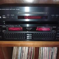 Equalizzatore Yamaha con analizzatore di spettro 