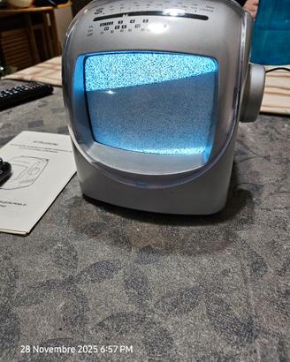 tv  5.5 pollici con  radio am fm portatile