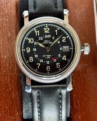 Orologio muhle glashutte duotime gmt automatico