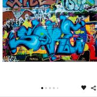 Carta da parati graffiti