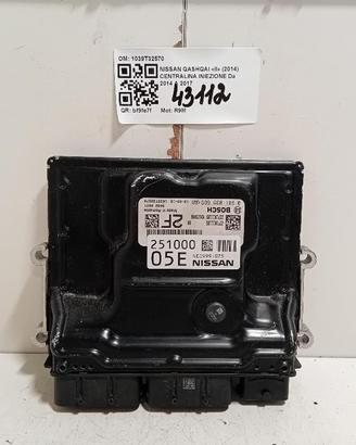 CENTRALINA INIEZIONE NISSAN Qashqai Serie 1039T325