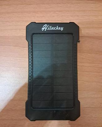 🔋 Power Bank Solare Impermeabile - Hiluckey ☀️