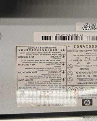 Blocco Hardware HP LGA775 – CPU Core 2 Quad Q6600 