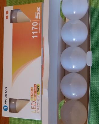 10 Lampadine led  nuove, 12 Watt.