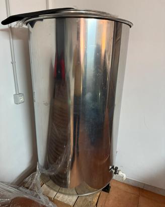 Botte acciaio inox 500 litri